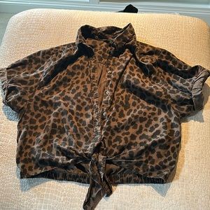 Leopard print Blouse